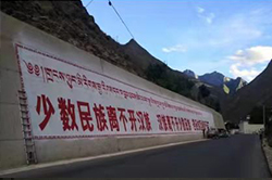 <b>云南刷墙广告公司制作的政府标语墙体广告</b>